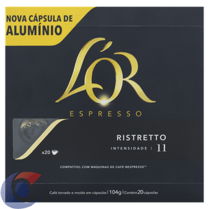 Café Capsulas LOr Ristreto 104g