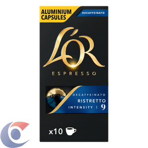 Café Em Cápsulas Lor Ristretto Decaffeinato 52g