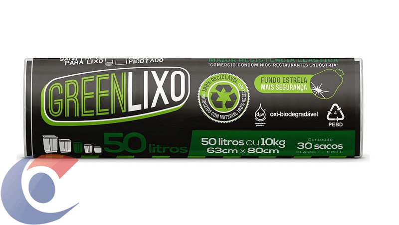SACO-LIXO-GREEN-LIXO-50L-30UN
