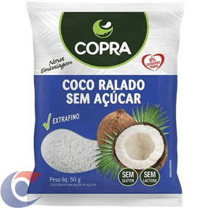 Coco Ralado Copra Sem Açúcar 50g