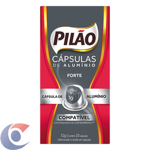 Café Em Cápsulas Pilão Longo 10 52g