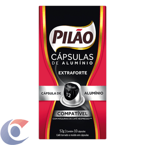 Café Em Cápsulas Pilão Espresso 12 52g