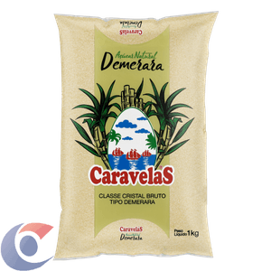 Açúcar Demerara Caravelas 1kg