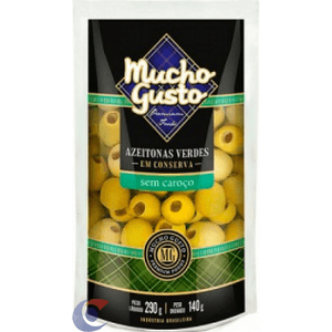 Azeitona Verde Sem Caroço Mucho Gosto 120g