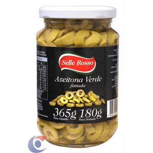 Azeitona Verde Fatiada Espanhola Selle Rosso 180g