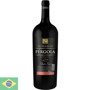 Vinho Nacional Tinto Bordo Pergola Suave 1 Litro