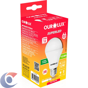 Lâmpada Led Ourolux 12w 6500v