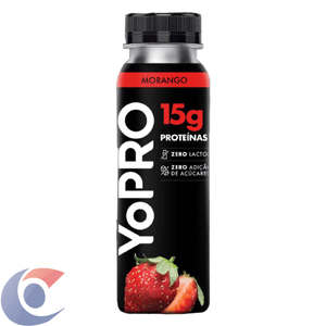 Iogurte Liquido Yopro Morango 15g De Proteínas 250ml