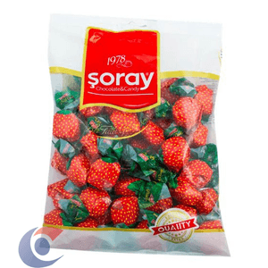 Bala Turca Soray Dura Morango 350g