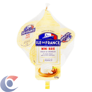 Queijo Brie Ile De France 125g Mini