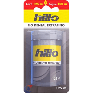 Fio Dental Hillo Extra Fino Leve 125m E Pague 100m