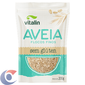 Aveia Vitalin Fina Sem Glùten 200g
