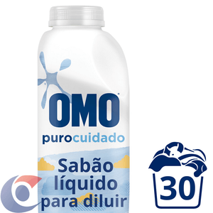 Sabão Líquido Refil Omo Puro Cuidado 500ml