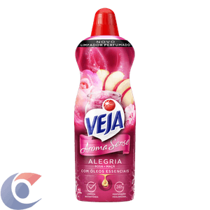 Limpador Perfumado Veja Aroma Sense Alegria 1l
