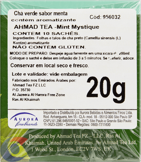 CHA-EAU-AHMAD-20G-MINT