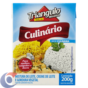 Cr Culinar Triangulo 200g Tp