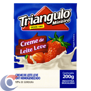 Creme De Leite Triângulo Leve 17% 200g