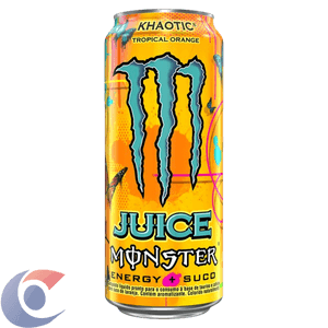 Energético Juice Tropical Orange Monster Khaotic Lata 473ml