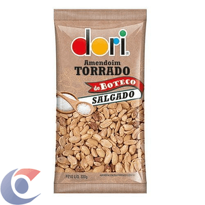 Amendoim Torrado De Boteco Salgado Dori 320g