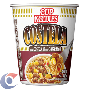 Macarrão Instantâneo Cup Noodles Costela Com Molho De Churrasco 68g