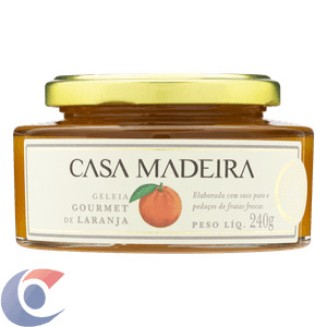Geleia Casa Da Madeira Tradicional Laranaja 240g
