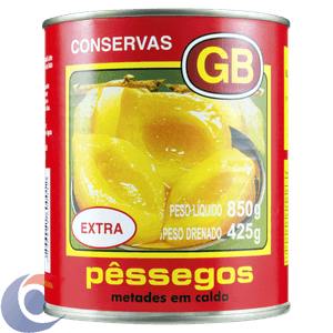 Pêssego Em Calda Gb Extra 450g