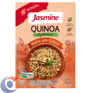 Grãos Mistos De Quinoa Jasmine Orgânico 200g
