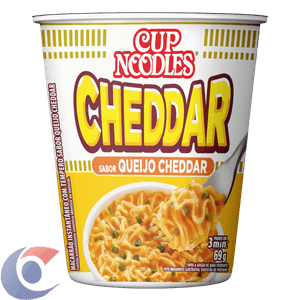Macarrão Instantâneo Cup Noodles Cheddar 69g