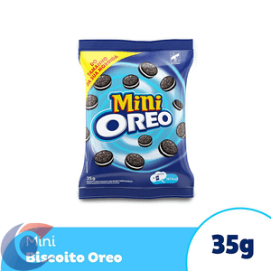 Biscoito Mini Oreo Baunilha 35g