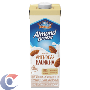 Bebida À Base De Amêndoa Almond Breeze Baunilha 1l