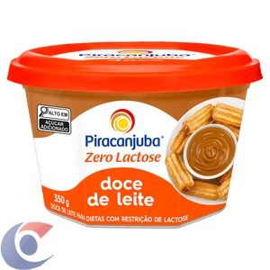 Doce Leite Piracanjuba Zero Lactose 350g