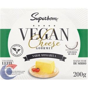 Vegan Cheese Superbom Mussarela 200g