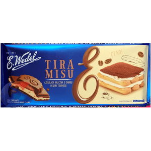 Chocolate Polonês Amargo Tiramissu E. Wedel 100g