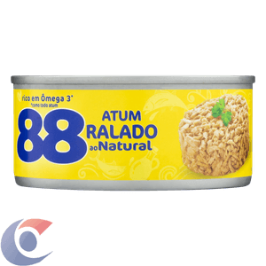Atum Ralado Ao Natural 88 Lata 105g
