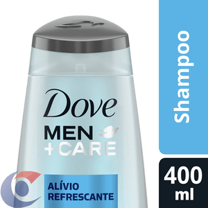 Shampoo Fortificante Dove Alívio Refrescante Com Ice Cool Mentol 400ml