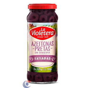 Azeitona Preta Fatiada La Violetera 160g