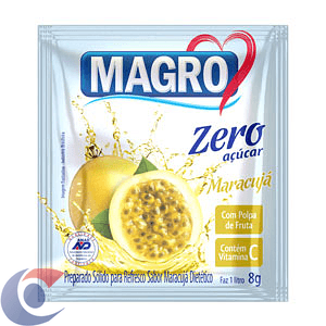 Refresco Magro Zero Açúcar Maracujá 8g