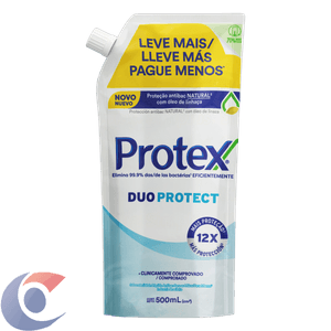 Sabonete Líquido Antibacteriano Para As Mãos Protex Duo Protect Duo Protect 500ml