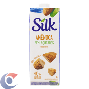 Bebida Vegetal Silk Amêndoa Sem Açúcar 1l
