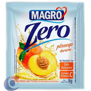 Refresco Magro Zero Açúcar Pêssego 8g