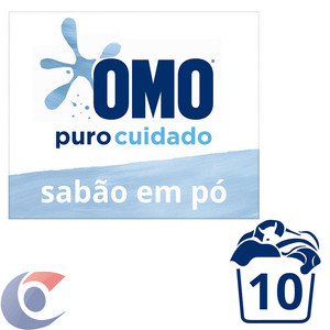 Sabão Em Pó Omo Puro Cuidado 800g