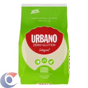 Farinha De Arroz Integral Urbano Sem Glúten 1kg