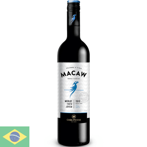 Vinhos Nacional Tinto Macaw Merlot Demi-Sec 750ml
