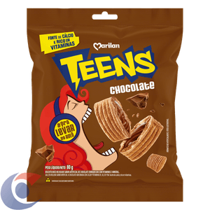 Biscoito Marilan Teens Chocolate 80g