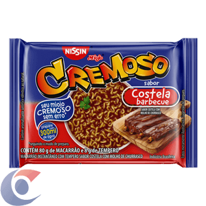 Macarrão Instantâneo Lámen Nissin Cremoso Costela 88g