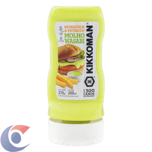 Molho Americano Kikkoman Wasabi Suace 210g