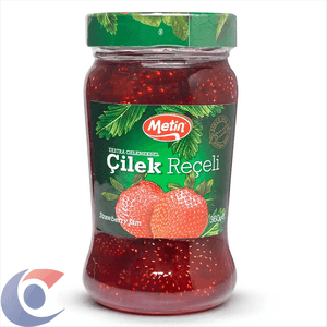 Geléia Turca Metin Morango 360g
