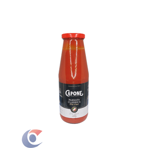 Passata De Tomate Italiano Capone Tradicional Vidro 680g