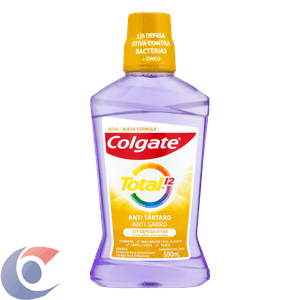 Enxaguante Bucal Colgate Total 12 Anti Tártaro 500ml
