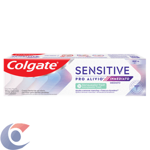 Colgate Sensitive Pro-Alívio Imediato Branqueador Creme Dental Para Dentes Sensíveis 90g